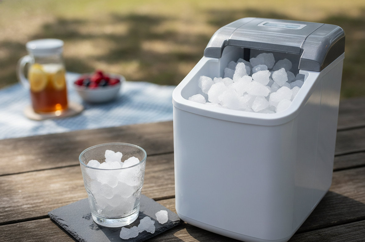 Portable Ice Maker Making Small, Soft Ice? Diagnose the Problem